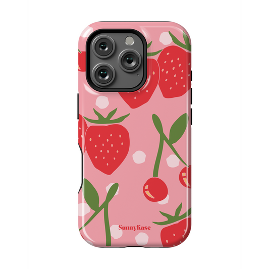 Berry Cherry Tough Phone Case